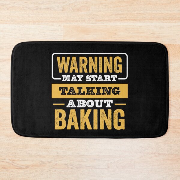 Item preview, Warning May Start Talking About Baking,Funny Baking lovers Birthday Christmas Gift designed and sold by xlnv.