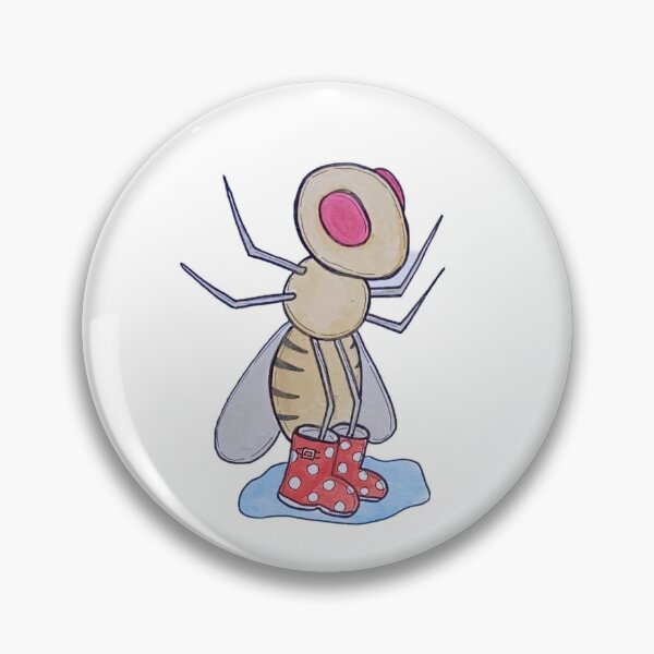 Item preview, Fruit Fly in Dotty Wellies designed and sold by DaniEdmunds.
