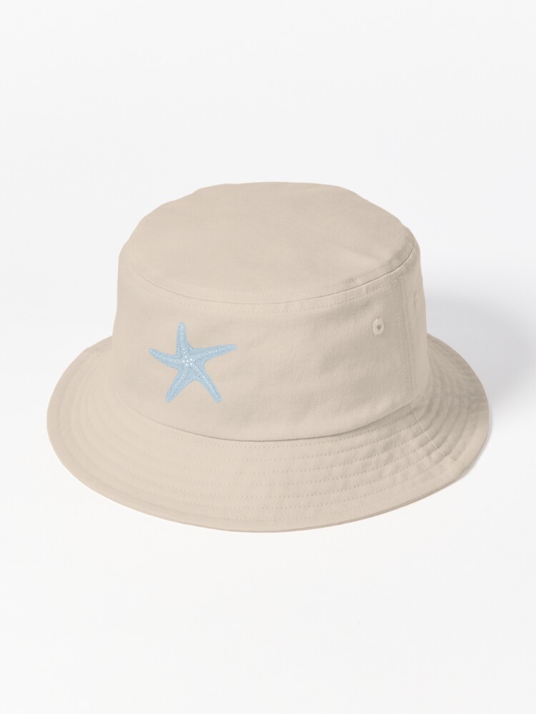 Imagen 1 de 6, Gorro de pescador con la obra Estrella de mar azul, diseñada y vendida por REBDesignz.