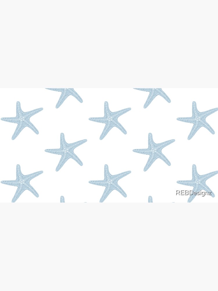 Imagen 5 de 5, Alfombrilla de ratón con la obra Estrella de mar azul, diseñada y vendida por REBDesignz.
