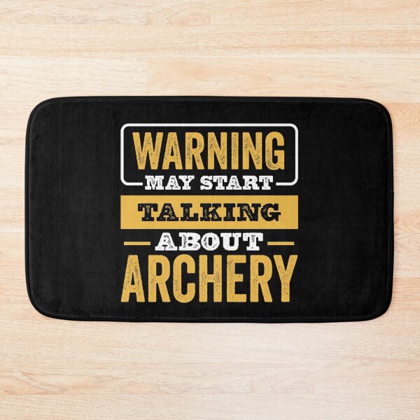 Item preview, Warning May Start Talking About Archery,Funny Archery lovers Birthday Christmas Gift designed and sold by xlnv.