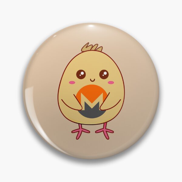 Item preview, Crypto Cute kawaii Monero coin  designed and sold by Crypmetal.