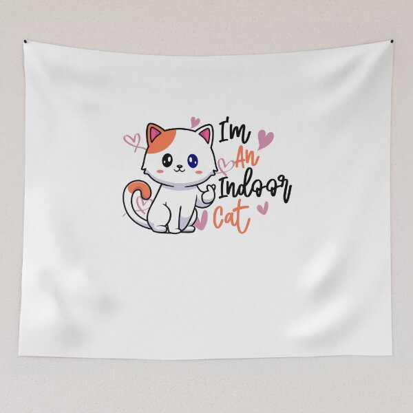 Item preview, Funny Cat Memes Lovers, i'm an indoor cat designed and sold by yssnyd.