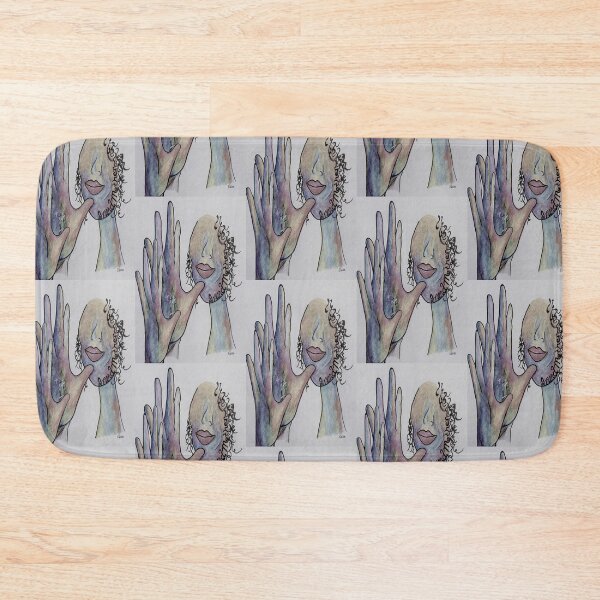 Item preview, ASL Grandmother in Denim Colors designed and sold by EloiseArt.