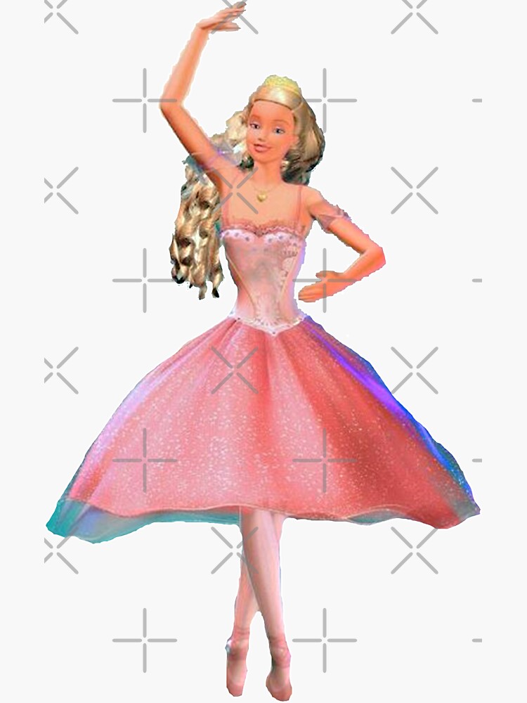"Barbie in the nutcracker" Sticker for Sale by Marijeta16 Redbubble
