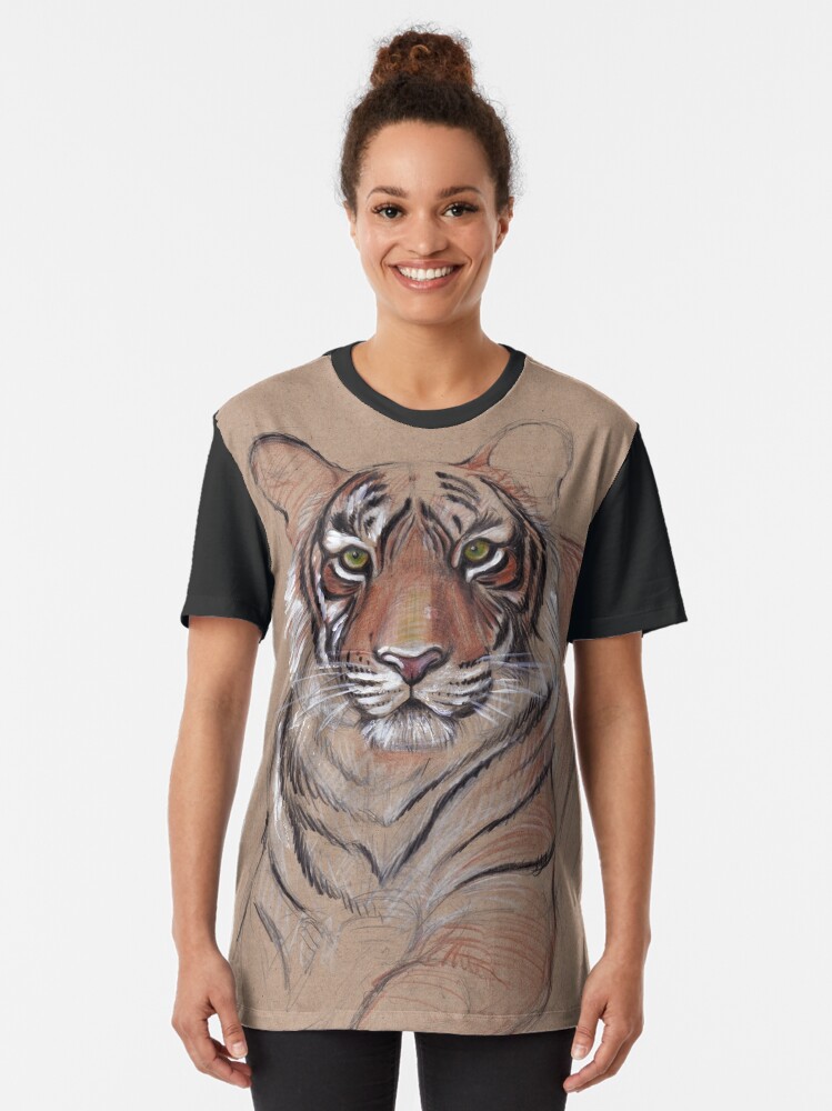 Tiger in Paint' Men's T-Shirt