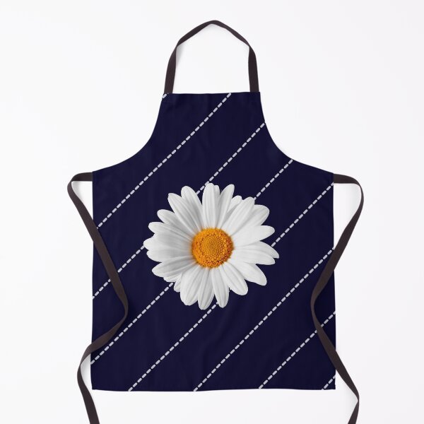Item preview, Striped floral pattern with a daisy designed and sold by Photorebelle.