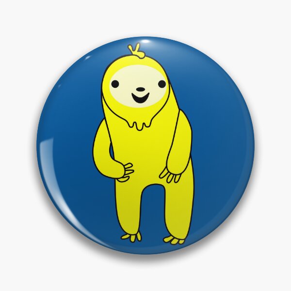 Item preview, Happy Yellow Sloth designed and sold by SubtleSplit.