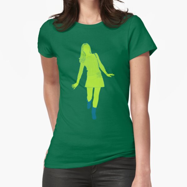 fashion girl 001 Fitted T-Shirt