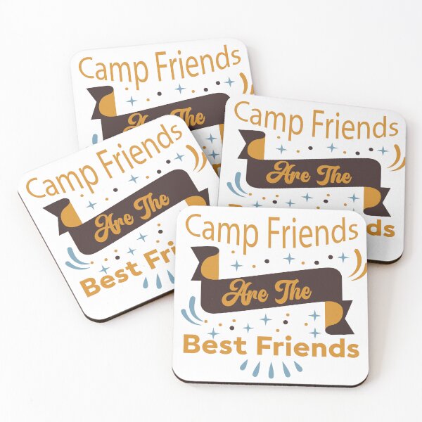 Item preview, Camp Friends Are The Best Friends Summer Adventure Awaits Camper designed and sold by Med ing.