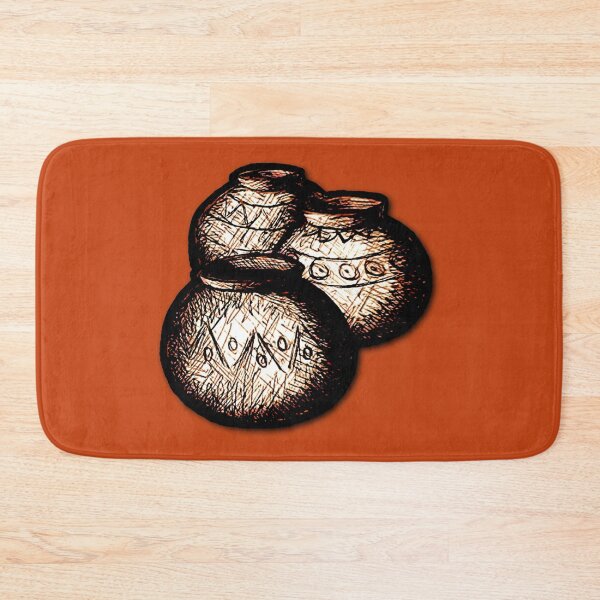 Item preview, "Ndaal" African Water Jars - Drawing designed and sold by Tony Cisse.