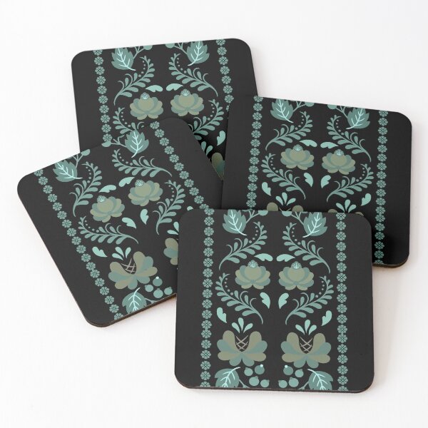 Item preview,  Ukrainian Ornaments military, ukrainian vyshyvanka ornament | European Ukrainian Ladies Embroidery Floral Design Red Black Flowers Ukrainian Souvenir For Her designed and sold by GaliaTati.