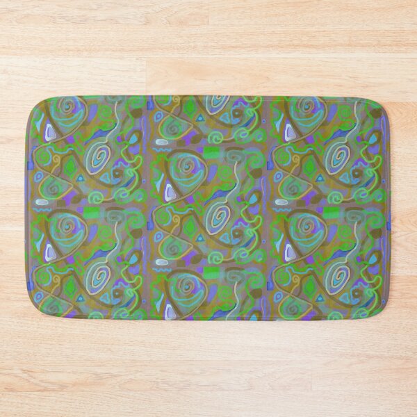 Item preview, Abstract Greeny Ocean Dream designed and sold by PeckoBird.
