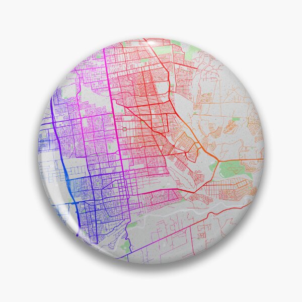 Item preview, Mapa de la ciudad de Puente Alto de Chile - Colorido designed and sold by deMAP.