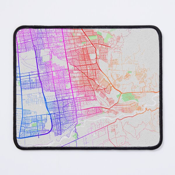 Item preview, Puente Alto City Map of Chile - Colorful designed and sold by deMAP.