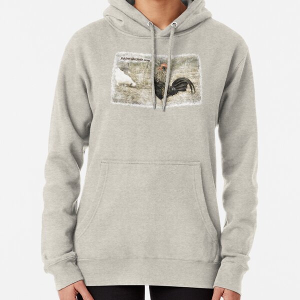 Rooster Crowing Pullover Hoodie