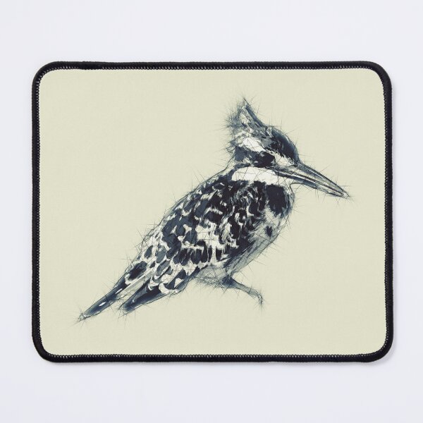 Item preview, Pied kingfisher designed and sold by 4t4design.
