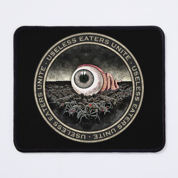 Item preview, Useless Eaters Unite - Illuminati, Anti-Globalism, New World Order, The Great Reset designed and sold by NatIntrovertSoc.