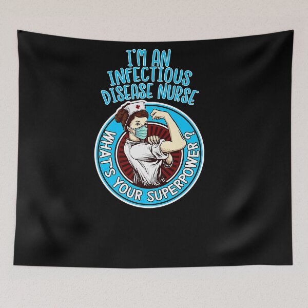 Item preview, INFECTIOUS DISEASE NURSE FOR WOMEN NURSING APPAREL designed and sold by sobriowslen.