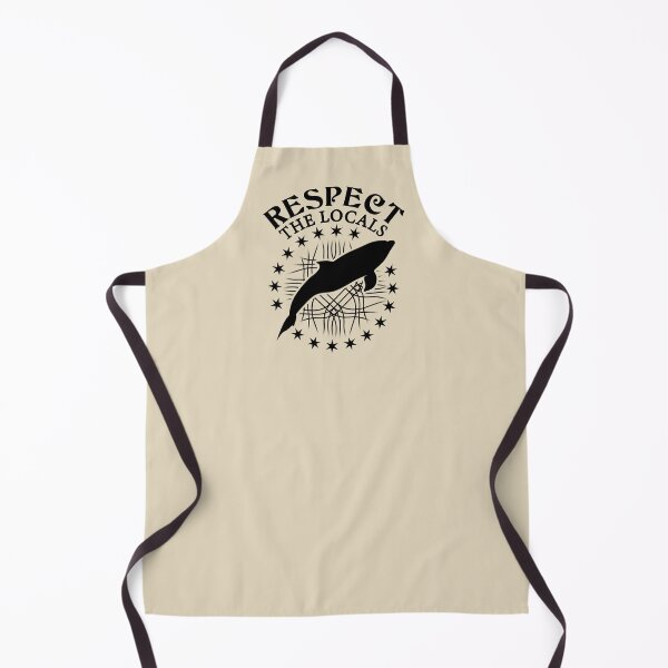 Item preview, Respect The Locals - Dolphin Lover Quote designed and sold by TMBTM.