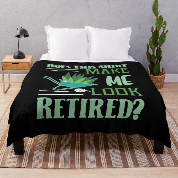 Item preview, Funny Does This Shirt Make Me Look Retired Retirement Plan designed and sold by MadrigueraSM-.