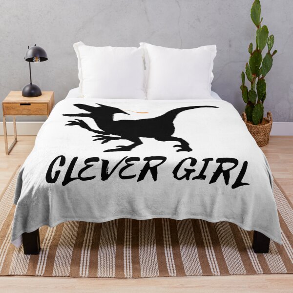 Aperçu de l'œuvre Clever Girl Gratuation Raptor créée et vendue par antevasinart.
