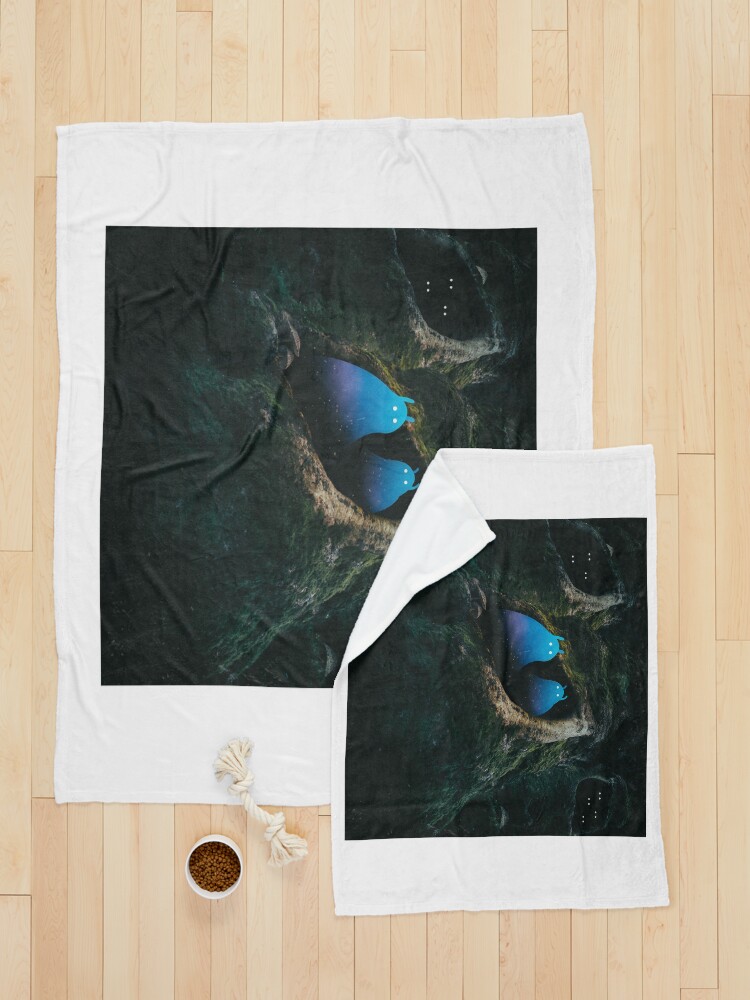 Alternate view of In the Forest of the Night Pet Blanket