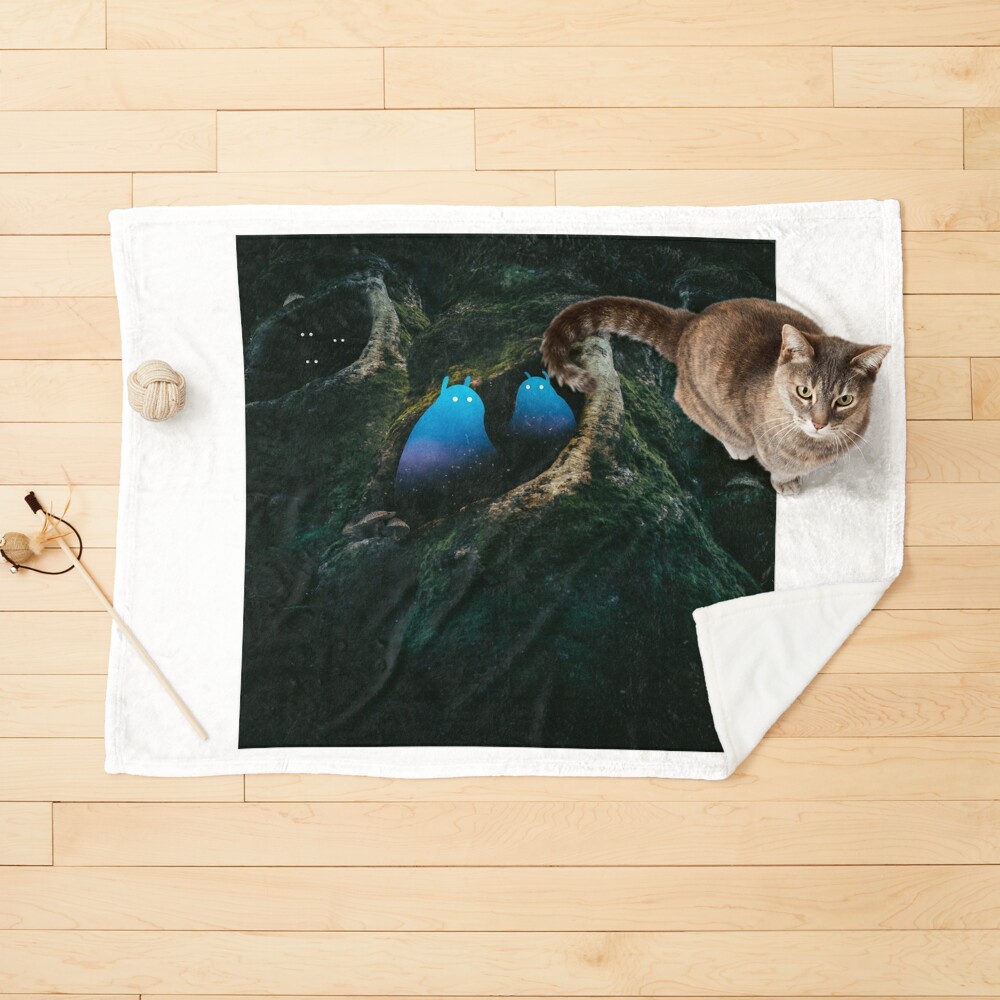 In the Forest of the Night Pet Blanket