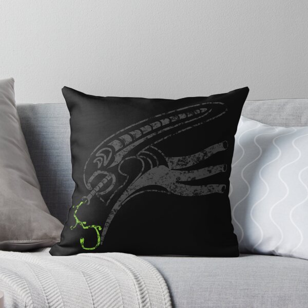 Item preview, Alien Viking Prow Beast - Black and Acid Edition designed and sold by Spammabelle.