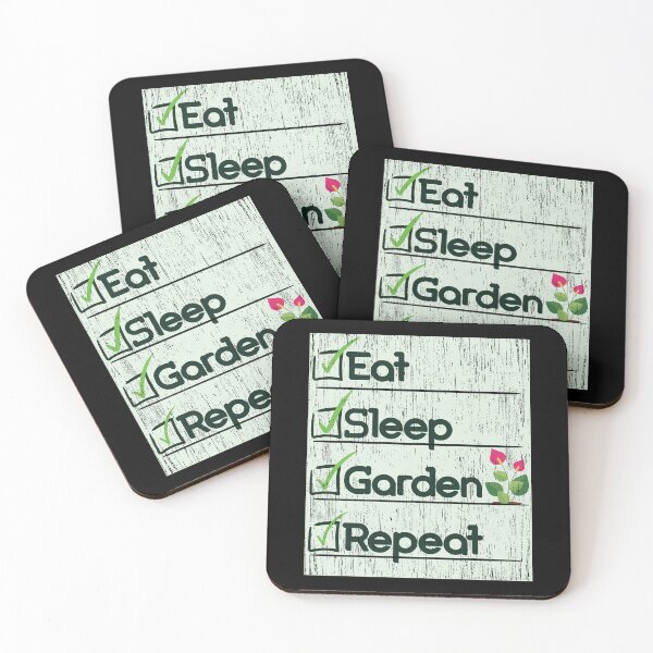 Item preview, Funny Eat Sleep Garden Repeat Retirement Gardening Gardener designed and sold by MadrigueraSM-.