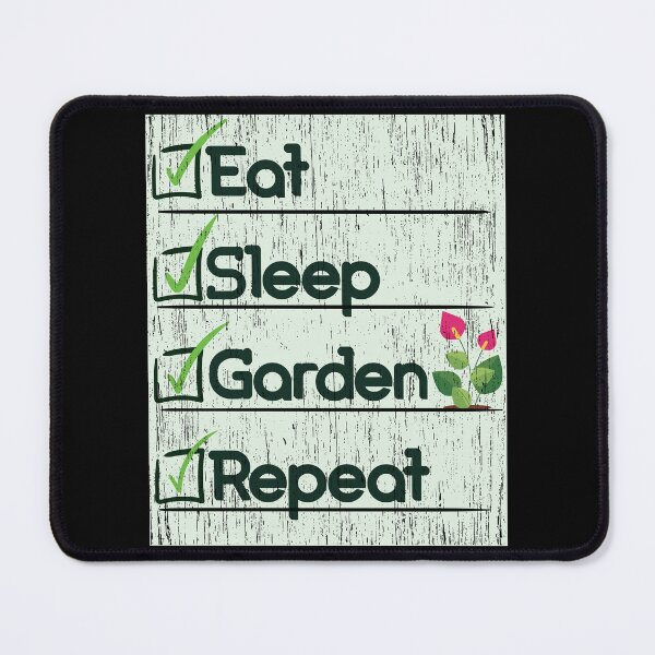 Item preview, Funny Eat Sleep Garden Repeat Retirement Gardening Gardener designed and sold by MadrigueraSM-.