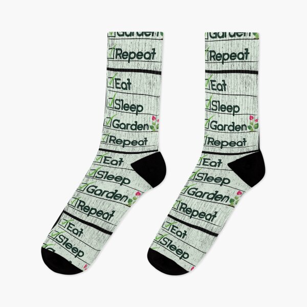 Item preview, Funny Eat Sleep Garden Repeat Retirement Gardening Gardener designed and sold by MadrigueraSM-.