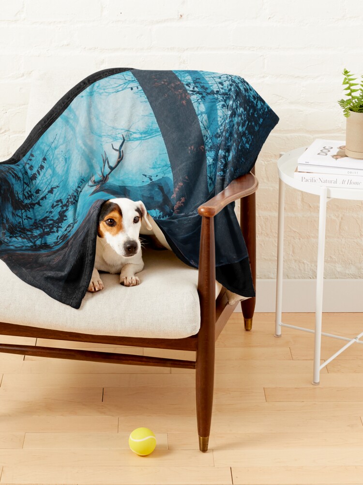 Alternate view of Blue Forest Pet Blanket