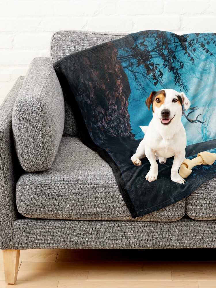Alternate view of Blue Forest Pet Blanket
