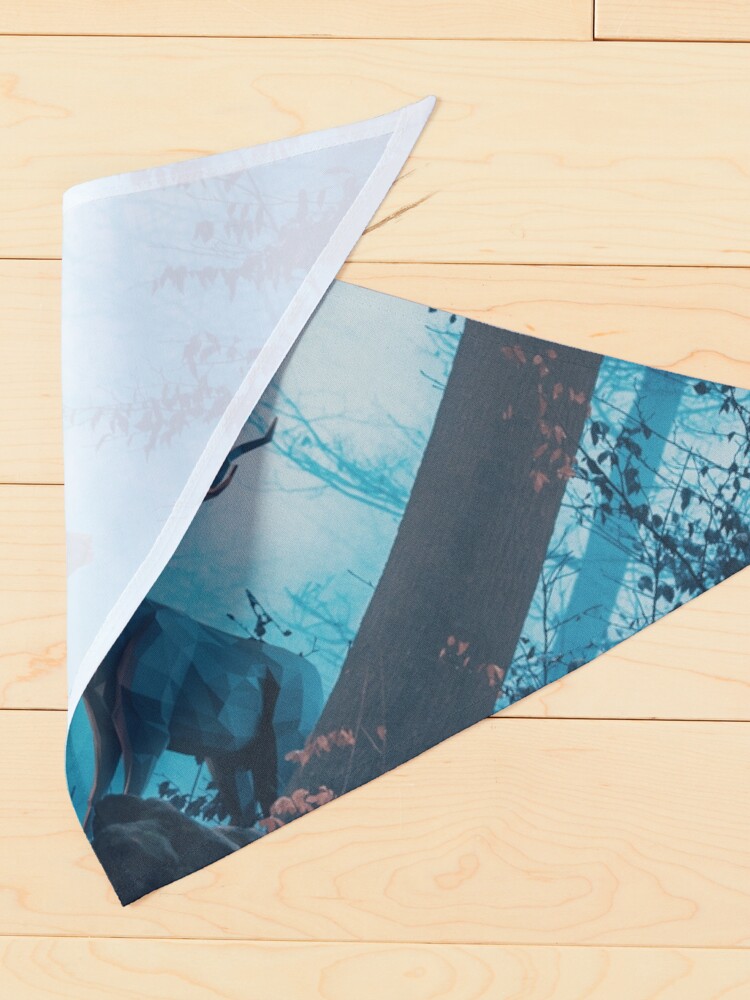 Alternate view of Blue Forest Pet Bandana