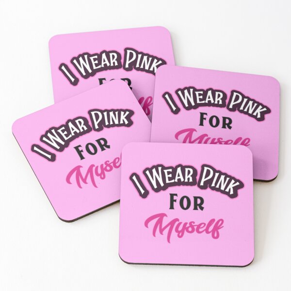 Item preview, I Wear Pink for My Myself, Breast Cancer Awareness Month, Stronger than Cancer designed and sold by Monique Prince.