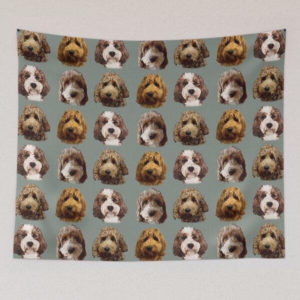 Item preview, Red Cockapoo & Doodle Dog Collection  designed and sold by Happy Dog Doodles.