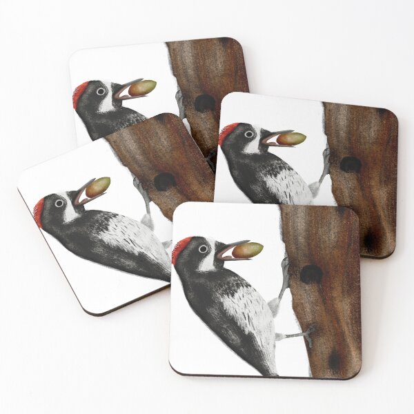 Item preview, Transparent Acorn Woodpecker designed and sold by Mrs-Otter.