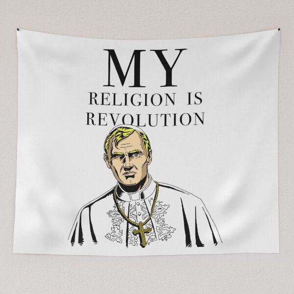 Item preview, "MY RELIGION IS REVOLUTION" designed and sold by Daniele De Crescenzo.