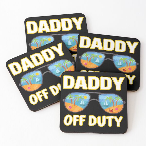 Item preview, Daddy Off Duty Sunglass Summer Vacation for Fathers  designed and sold by Sasikharn.