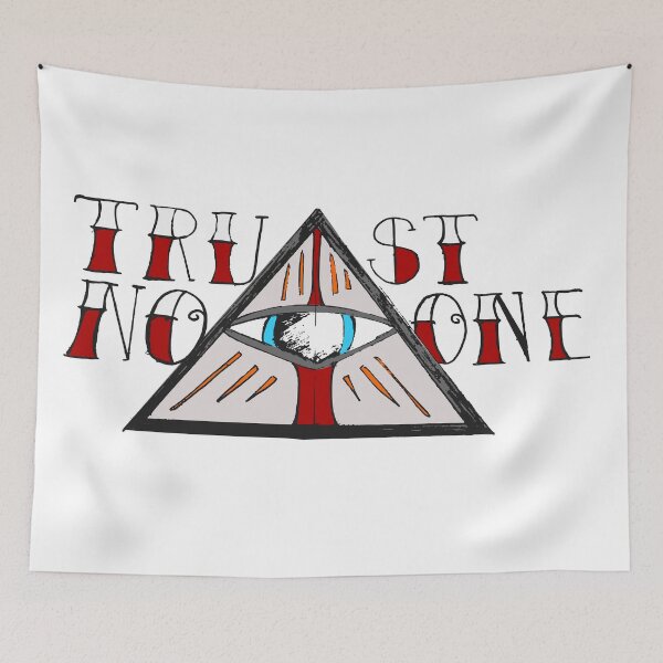 Item preview, Trust No One. designed and sold by MeteorsAndStars.