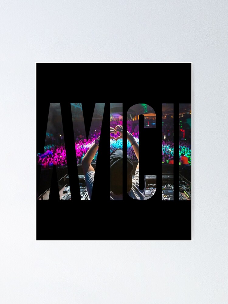 "Avicii Logo Concert" Poster For Sale By Marakell | Redbubble