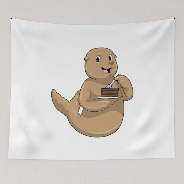 Item preview, Seal with Cake designed and sold by Snabdesign84.