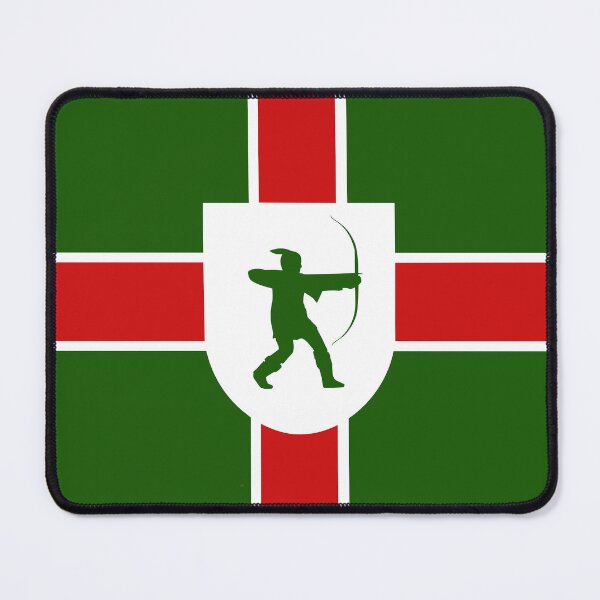 Item preview, NOTTINGHAMSHIRE Flag Gifts, Masks, Stickers & Products designed and sold by mpodger.