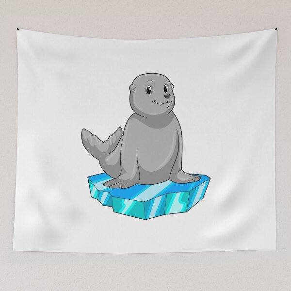 Item preview, Seal with Ice floe designed and sold by Snabdesign84.