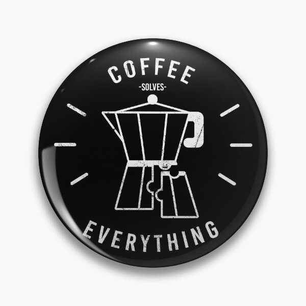 Item preview, Coffee solves everything - white designed and sold by adamerdos.