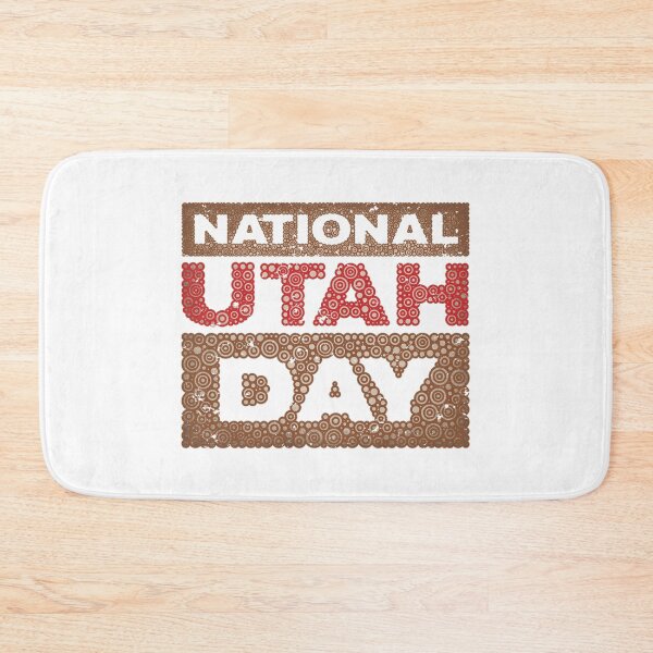 Item preview, NATIONAL UTAH DAY designed and sold by Pierre Bernard Jr.