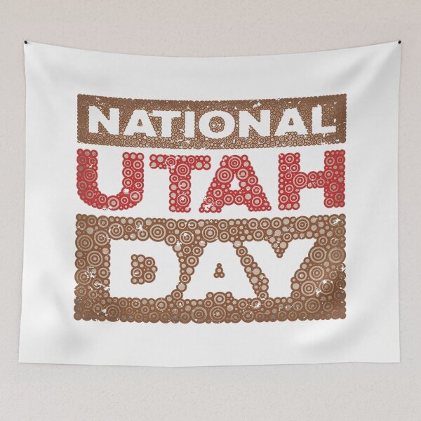 Item preview, NATIONAL UTAH DAY designed and sold by Pierre Bernard Jr.