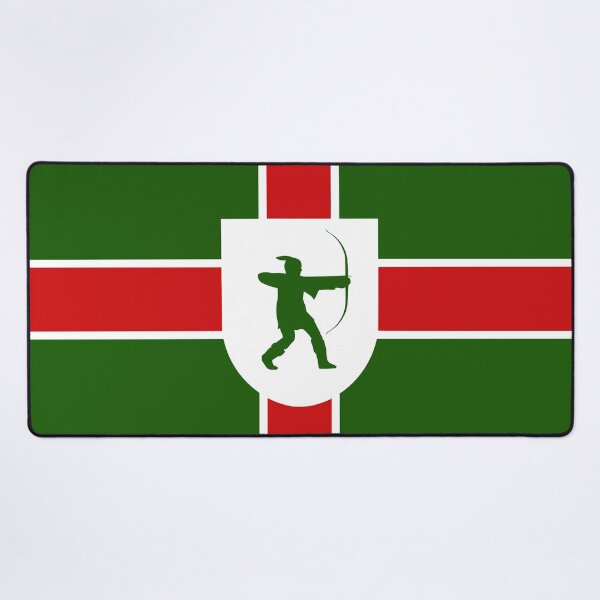 Item preview, NOTTINGHAMSHIRE Flag Gifts, Masks, Stickers & Products designed and sold by mpodger.
