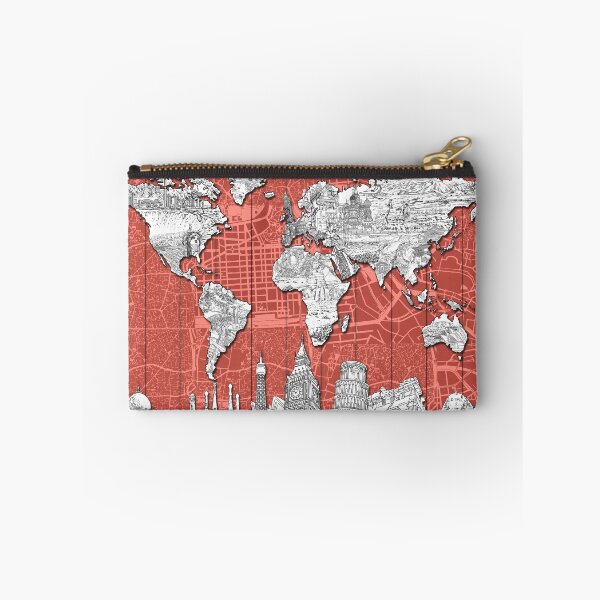 Item preview, world map designed and sold by BekimART.